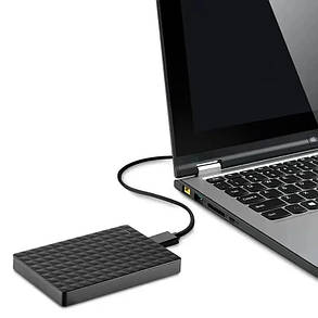 Переносний зовнішній жорсткий диск USB 4 тБ ABC чорний, фото 2
