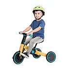 Триколісний велосипед біговіл 3в1 KiderKraft 4TRIKE Flower Blue, фото 5