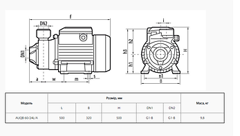 Насосна станція Rudes AUQB 60 /24L /А, фото 4