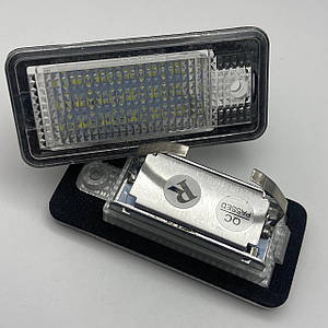 LED-підсвітка номера для AUDI (Ауді) A3 A4 A6 A8 Q7   8E0807430A, 8E0943021B ліхтар підсвічування номера