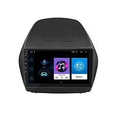 Штатна магнітола Lesko для Hyundai ix35 I Рестайлінг 2013-2015 екран 10" 1/16Gb/ Wi-Fi Base Хюндай