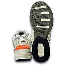 Кросівки жіночі осінні Nike Air Monarch 1 шкіряні зі шнурівкою молочні демі осінь/весна, фото 4