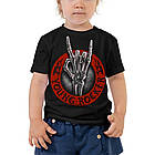 Дитяча футболка Young Rocker чорна, Розмір 4-5 років, фото 4