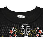 Дитяча футболка rock'n'roll (чорна), Розмір 2-3 роки, фото 6