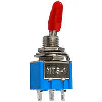 Тумблер MTS-103 (ON-OFF-ON), 3pin, 3A 250VAC
