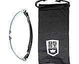 Тактичні легкі окуляри Bolle Silex+ BSSI Clear Platinum, фото 2