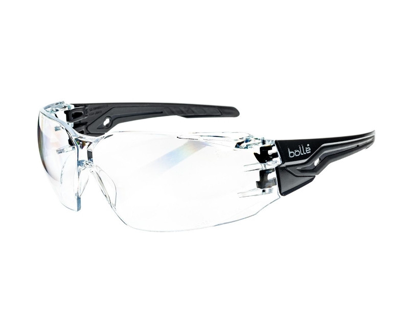 Тактичні легкі окуляри Bolle Silex+ BSSI Clear Platinum, фото 1