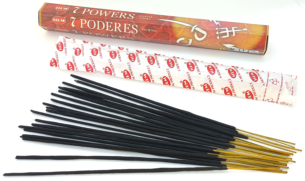 Пахощі 7 Powers "Сім Енергій" Індія шестигранник Індія, фото 1