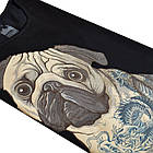 Чорна жіноча футболка з мопсом Urbanist, Розмір XS, фото 6