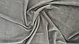 Велюр Сірого кольору, фото 2