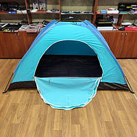 Палатка туристическая каркасная WOW Раскладная однослойная с чехлом одноместная 170 х 85 см (50350)