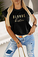 Стильная женская футболка BLONDE