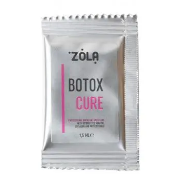 Ботокс для брів та вій в саше Zola Botox Cure 1,5 мл 10 шт, фото 1