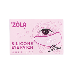 Патчі силіконові багаторазові для очей рожеві Zola Silicone Eye Patch