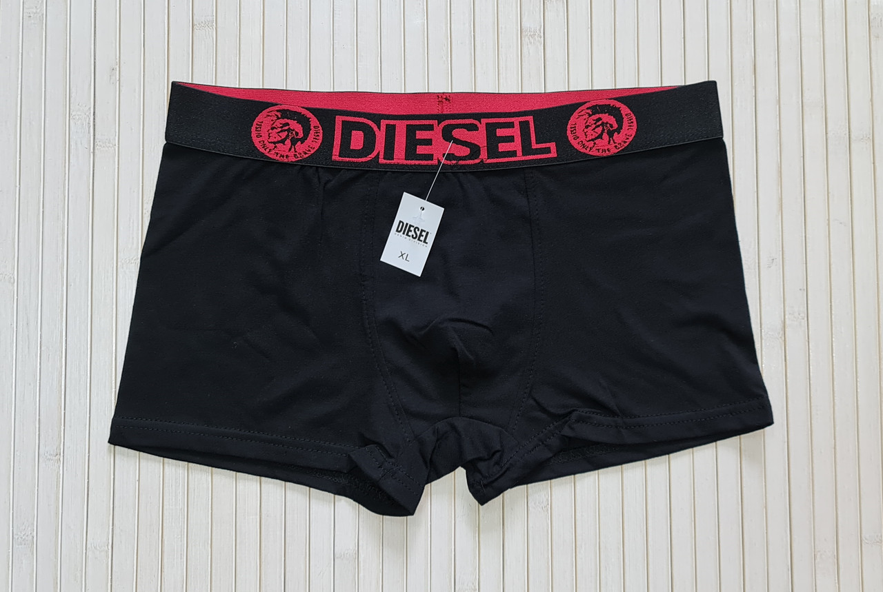 Чоловічі труси боксерки DIESEL чоловіча білизна чорний