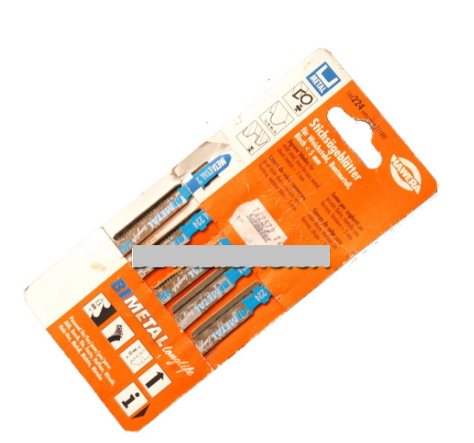 Пилка Hawera 144224 (T118EF) 5шт по металу, фото 1