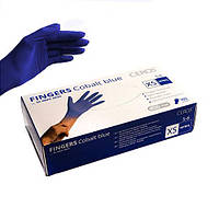 Нитриловые перчатки CEROS Fingers® Cobalt Blue