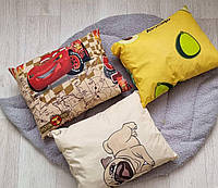 Прямоугольная подушка в детскую кроватку 40*50 см подушка детская для детского сада