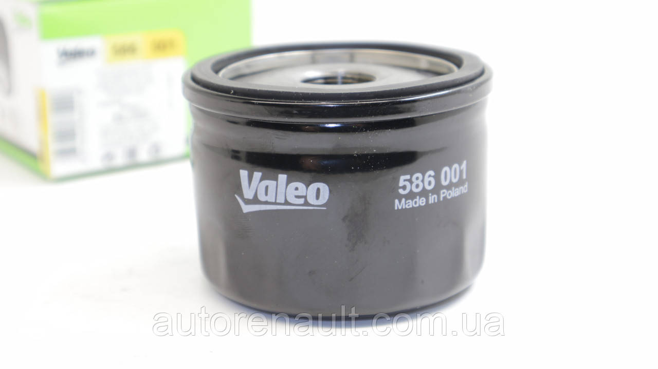 Фільтр оливний на Рено Сценік 2 1.5dCi/2.0 16v/2.0/1.6/1.6 16v/1.4 - VALEO (Франція) 586001