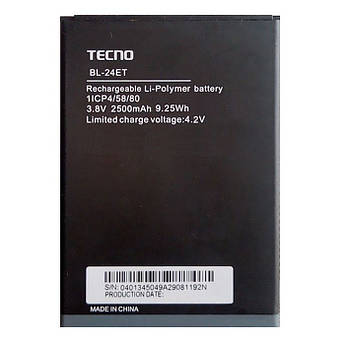 Батарея Tecno BL-24ET | Tecno POP 1 Pro /POP 2F /B1F
