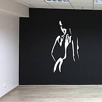 Трафарет для покраски Романтика-4, одноразовый из самоклеящейся пленки 155 х 95 см