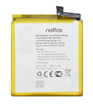 Батарея TP-Link Neffos NBL-38A2500 menu TP-Link Neffos X1 Lite (TP904)