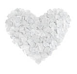 Пелюстки троянд штучні 200 штук 45 на 45 мм білий, фото 3