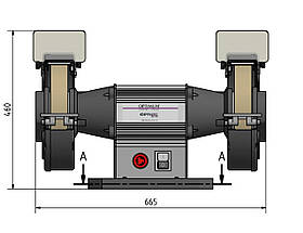 OPTIgrind GU 30 (380 V) заточной станок, фото 3