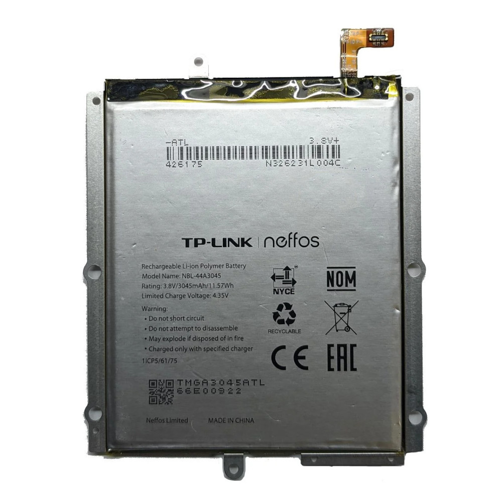 Батарея TP-Link NBL-44A3045 select TP-Link Neffos C5 Max, TP702 3045mAh