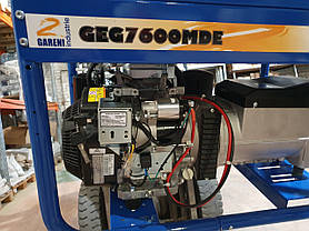 Генератор бензиновий 7.0 KVA GEG7600MDE - «2Gareni» Франція, 230v - 50Hz., фото 5