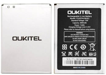 Батарея Oukitel C5 (2000mAh)