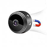 Камера міні IP Відеоспостереження Wi-Fi FullHD 1080 Action Camera A9 бездротова з датчиком руху, фото 7