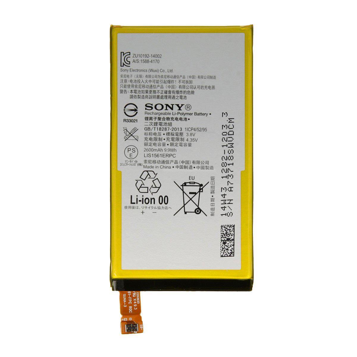 Батарея Sony LIS1561ERPC ❖ Sony Xperia Z3 Compact Mini use Sony Xperia Z3 Compact china Sony Xperia C4 Dual