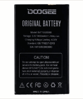 Батарея Dooge BAT16533000 (Doogee X9 / X9s)