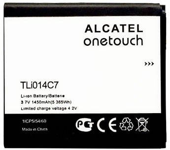 Батарея Alcatel TLi014C7 ↓ Alcatel One Touch Pixi First 4024D