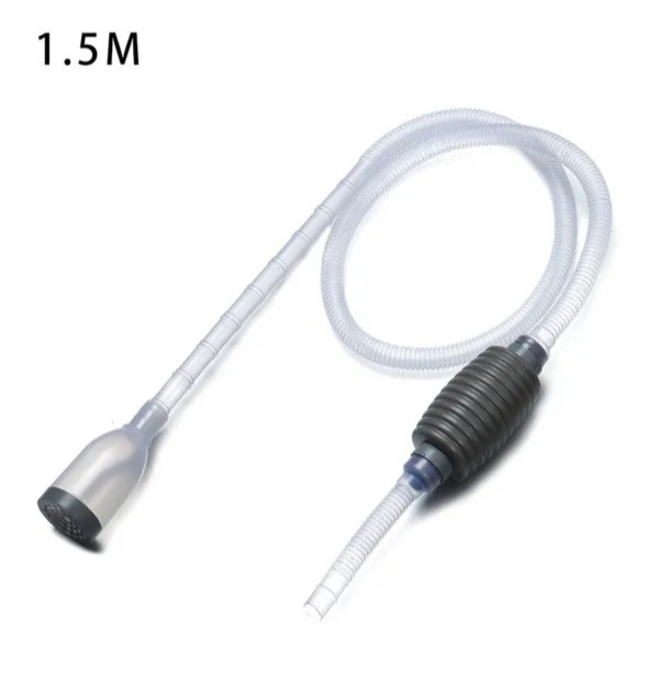 Сифон для Чистки Аквариума Серый - 145см, Пластик — Купить Недорого на ...