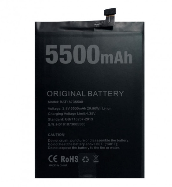 Батарея Dooge BAT 18735500 (Doogee BL5500 Lite)