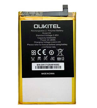 Батарея Oukitel K6 (6300mAh)