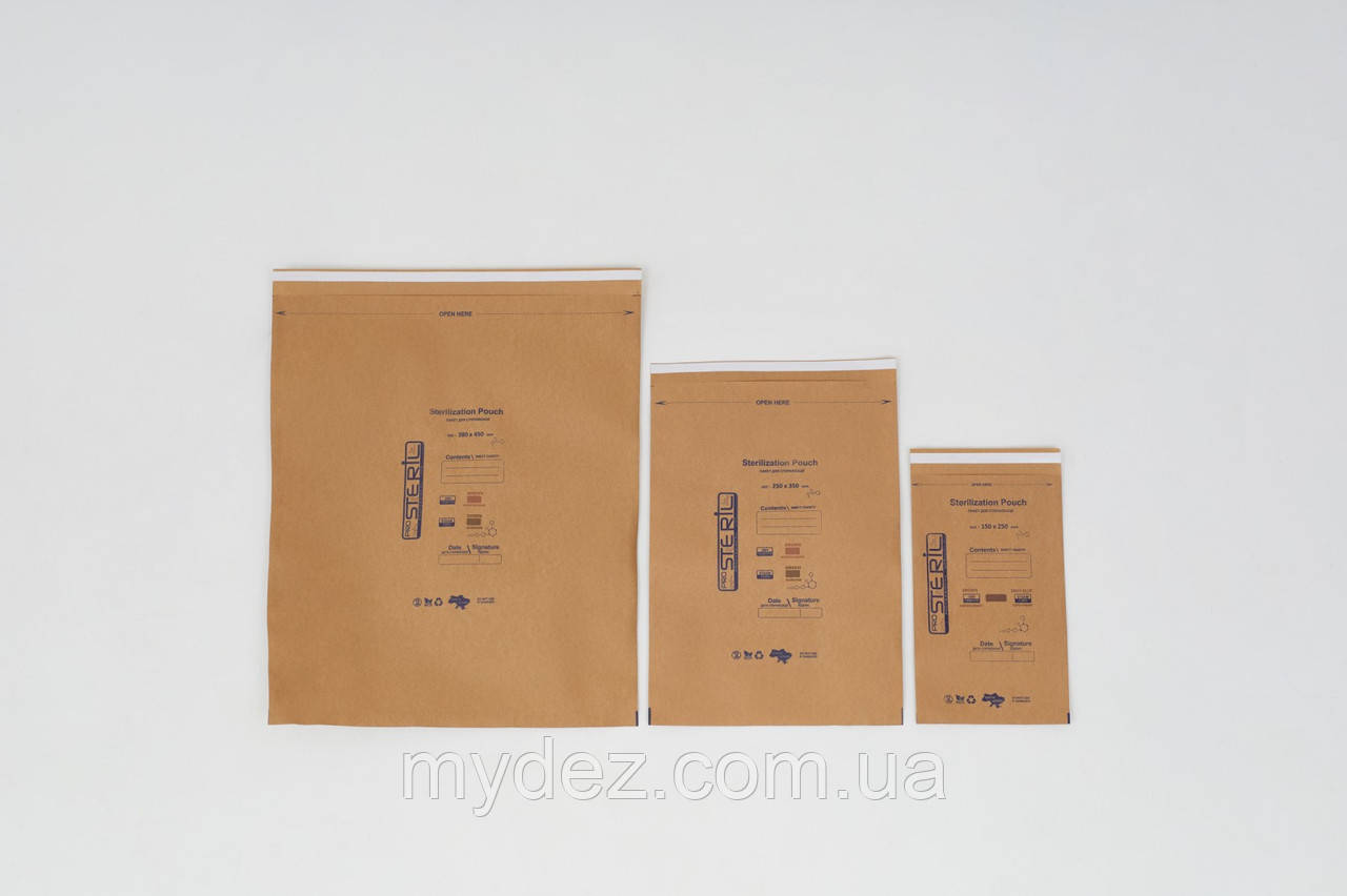 Купити Крафт-пакети 300 х 400 мм для стерилізації 100 шт ProSteril ...