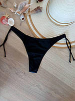 Стрінги для купальника на зав`язках 42 чорний