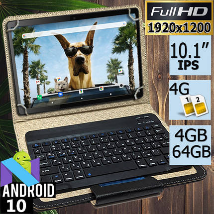 Планшет-телефон ASUS L101 PRO LTE 10.1" Full HD IPS 4/64 4G + Чохол з Bluetooth клавіатурою!, фото 1