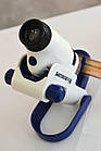 Набір для дослідів Дитячий Мікроскоп з підсвічуваннями та об'єктивом для телефона 11 предметів, фото 8