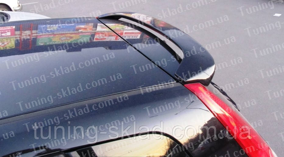 Спойлер Ford Fiesta MK5 (спійлер на задні двері Форд Фієста 5), фото 1