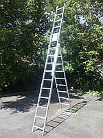 Драбина 3х10 КРОК, алюмінієва, фото 2