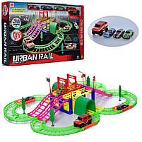 Дитячий трек URBAN RAIL Bambi 888-54 машинки 4 шт., фото 3