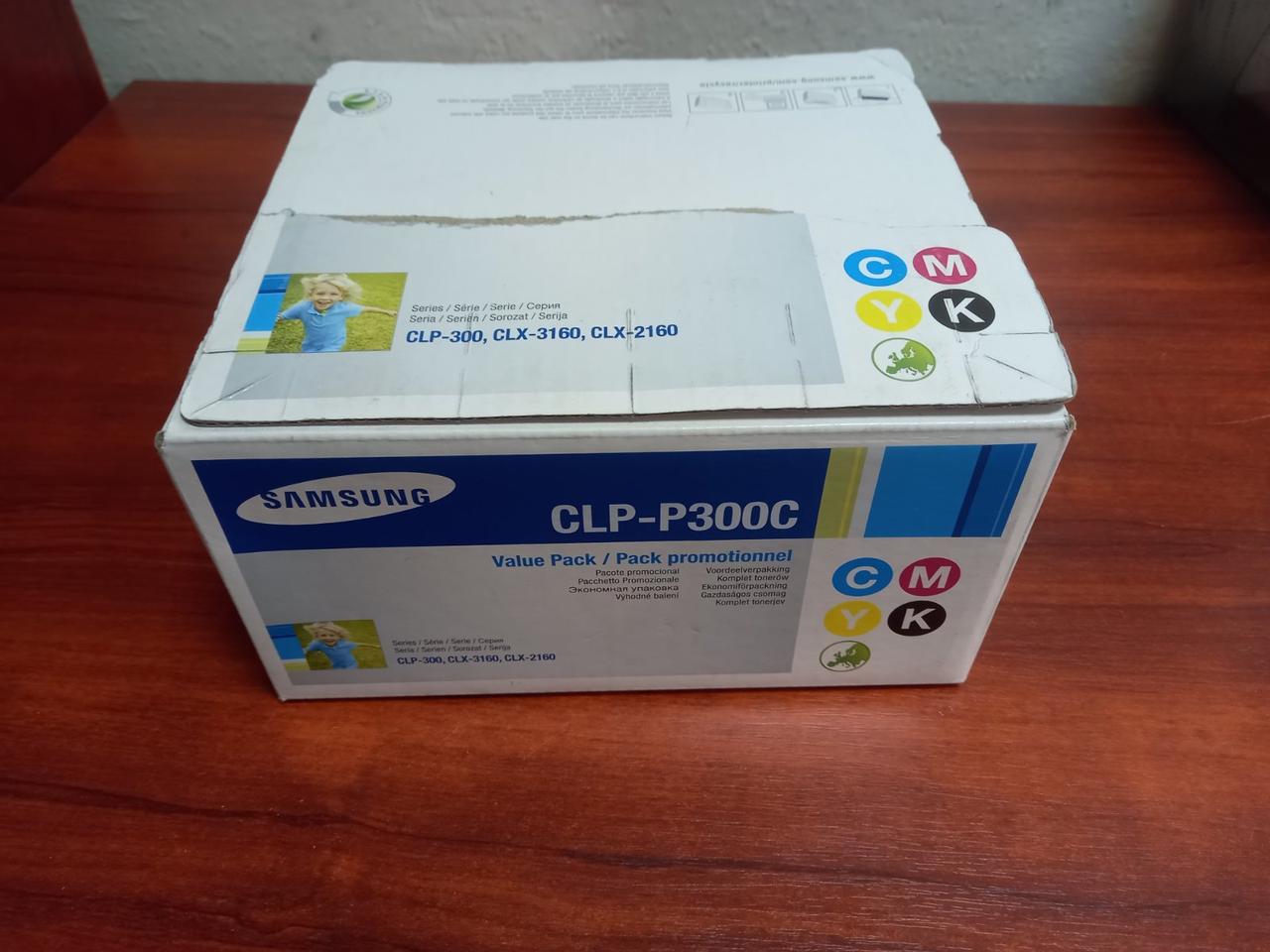Комплект картриджей Samsung CLP-P300C (CLP-300/CL X-2160) - фото 1 - id-p1818793403