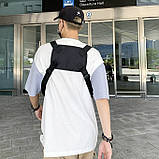 Нагрудна сумка Panda 3066 чорна, фото 5