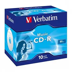 Диск Verbatim CD-R 43365 10 шт 700 MB