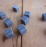 Камені для віскі - 6шт. сірі, фото 2
