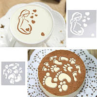 Трафарети для кави, тортів, пирогів